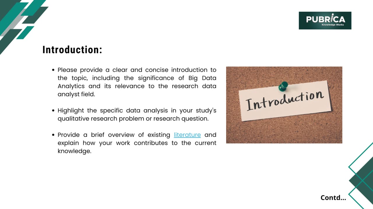 Data analysis | Manuscript editing | Research data analyst