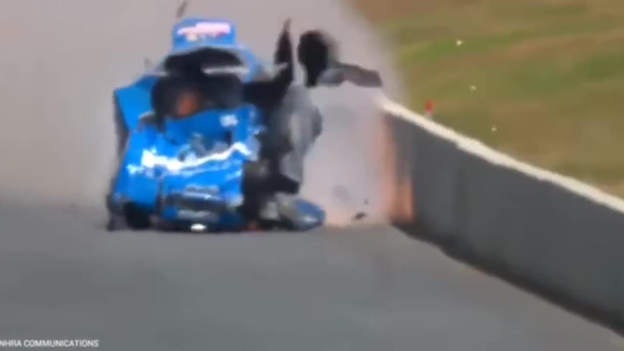 NHRA champion John Force, 75, was injured in a major crash during the first