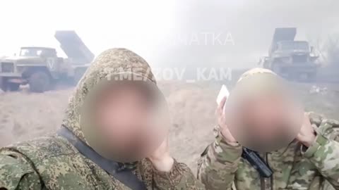 🇷🇺💥 Работа реактивной артиллерии 40 бригады морской пехоты по позициям противника