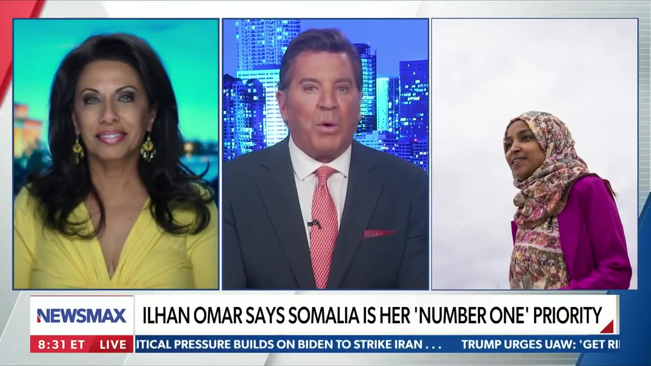 Brigitte Gabriel RIPS Ilhan Omar for putting Somalia First on Eric Bolling