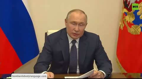 Body Language - Putin demanding gas for Rubles