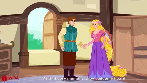 Rapunzel Princess Story in English. Stories for Teenagers|Fairy Tales