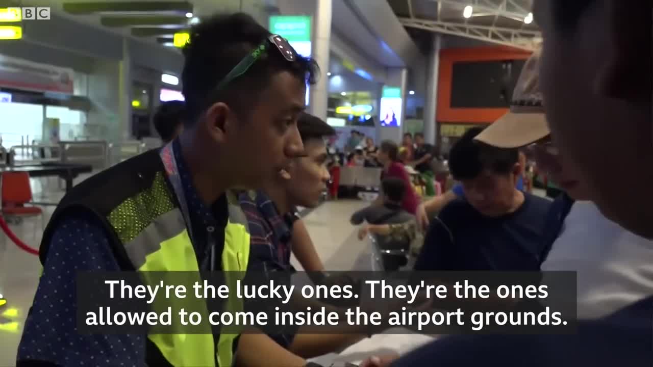 Inside Indonesia's disaster-hit airport