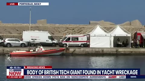 BREAKING: Body of tech giant Mike Lynch found in yacht wreckage, officials say | LiveNOW from FOX