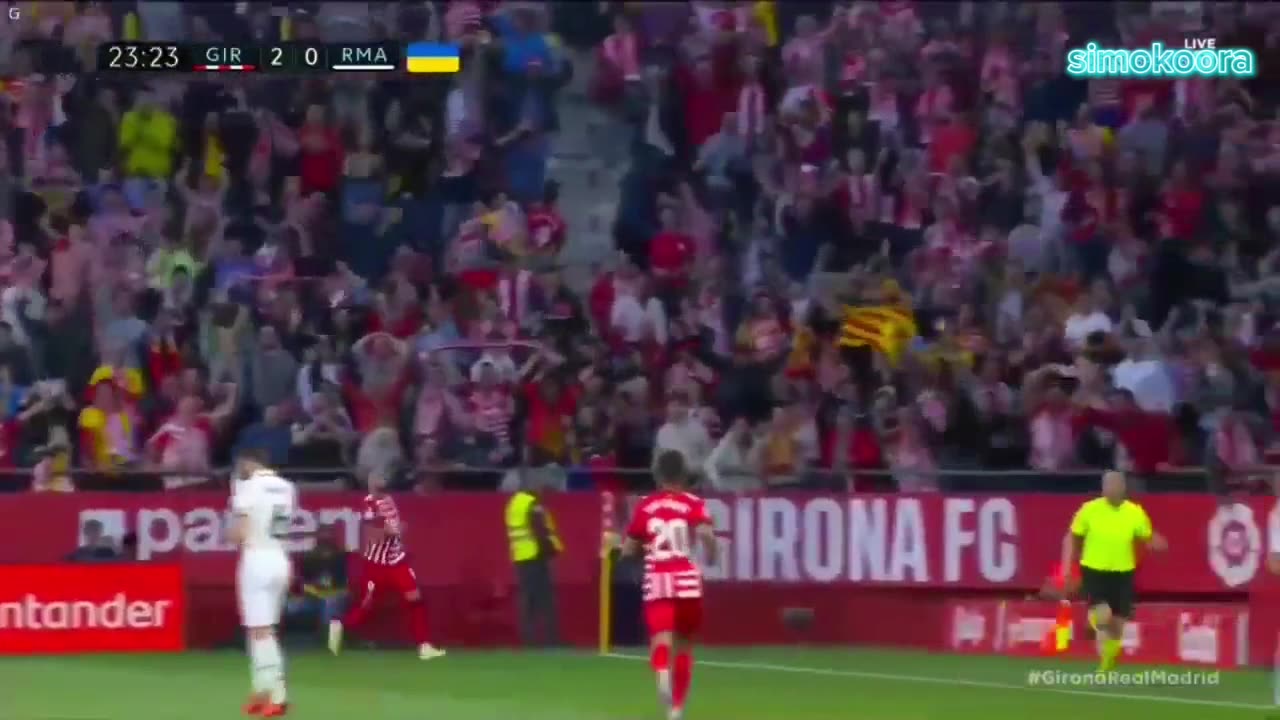 Real madrid vs Girona 2-4
