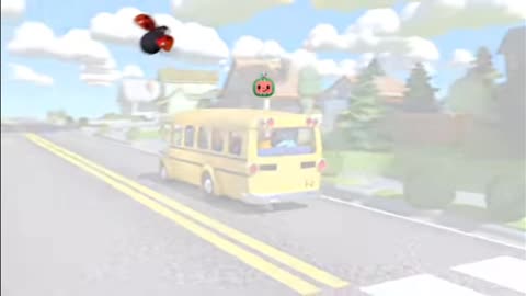 Rhymes For Kids- The wheel on the bus go round and round