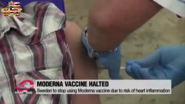 Sweden stops administering Moderna COVID-19 vaccine due to heart infection risk.