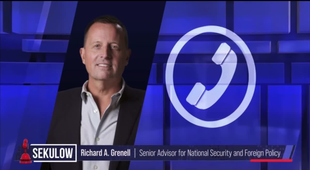 Ric Grenell - Recent false leaks and using ‘anonymous’ as a source to WaPo