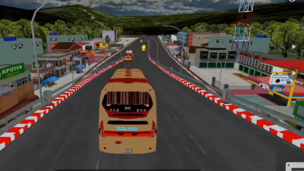 Bus simulator indonesia gameplay video