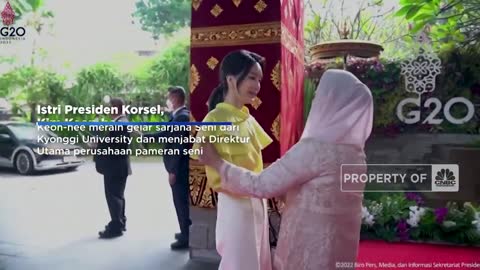 Pesona Para Ibu Negara Pendamping Kepala Negara G20