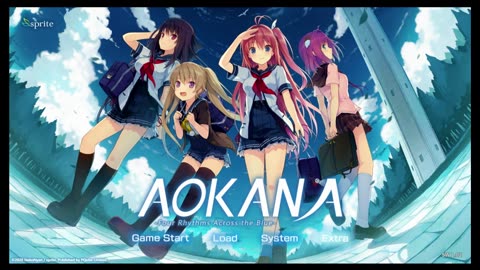 Aokana Four Rhythms Across The Blue Playthrough Part1