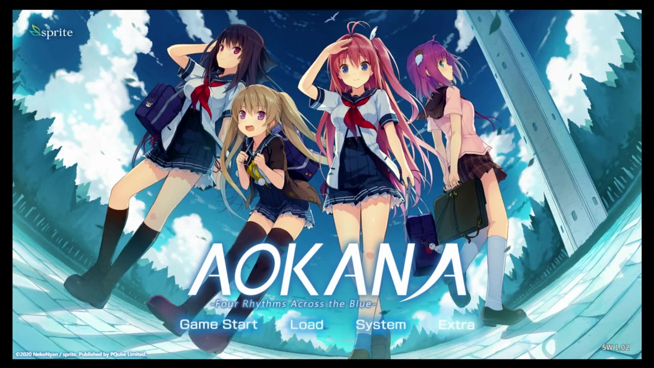 Aokana Four Rhythms Across The Blue Playthrough Part1