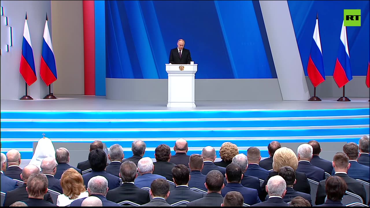 Putin gives annual address to Russia’s Federal Assembly