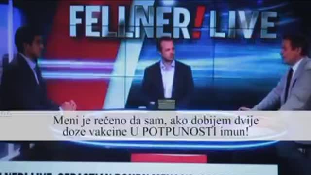Аустриски новинар који се покајао што се вакцинисао