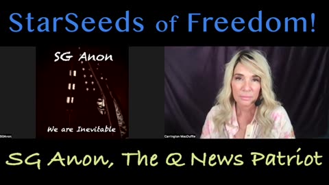 SG Sits Down w_ Carrington @ -Starseeds of Freedom- Show