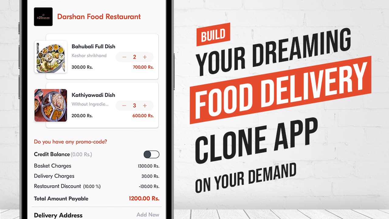 Food Delivery Clone App - XLFoodies