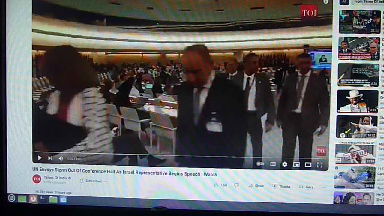 BREAKING NEWS!! COUNTRIES WALK OUT ON ISRAEL AT UN CONFERENCE!!!