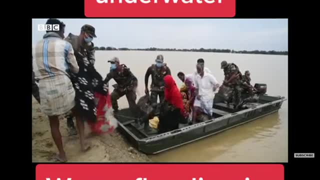 Bangladesh & India in underwater