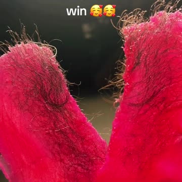 Demonstrating How Sexy Smooth Tickled Pink Hard Wax Adheres to Hair During a Brazilian Wax