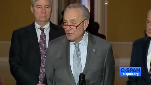 Chuck Schumer "Stop Tucker Carlson"