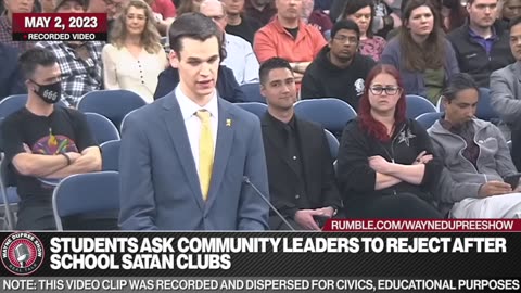 Students Argue Against After School Satan Club