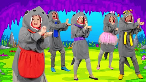 Baby Shark _ Kids Songs and Nursery Rhymes _ Animal Songs from Bounce Patrol