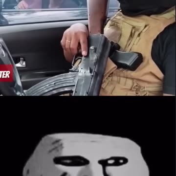 blud trying fight a soldier 💀 _ troll face meme (credit_ to @banggaluh, @negriblanco)