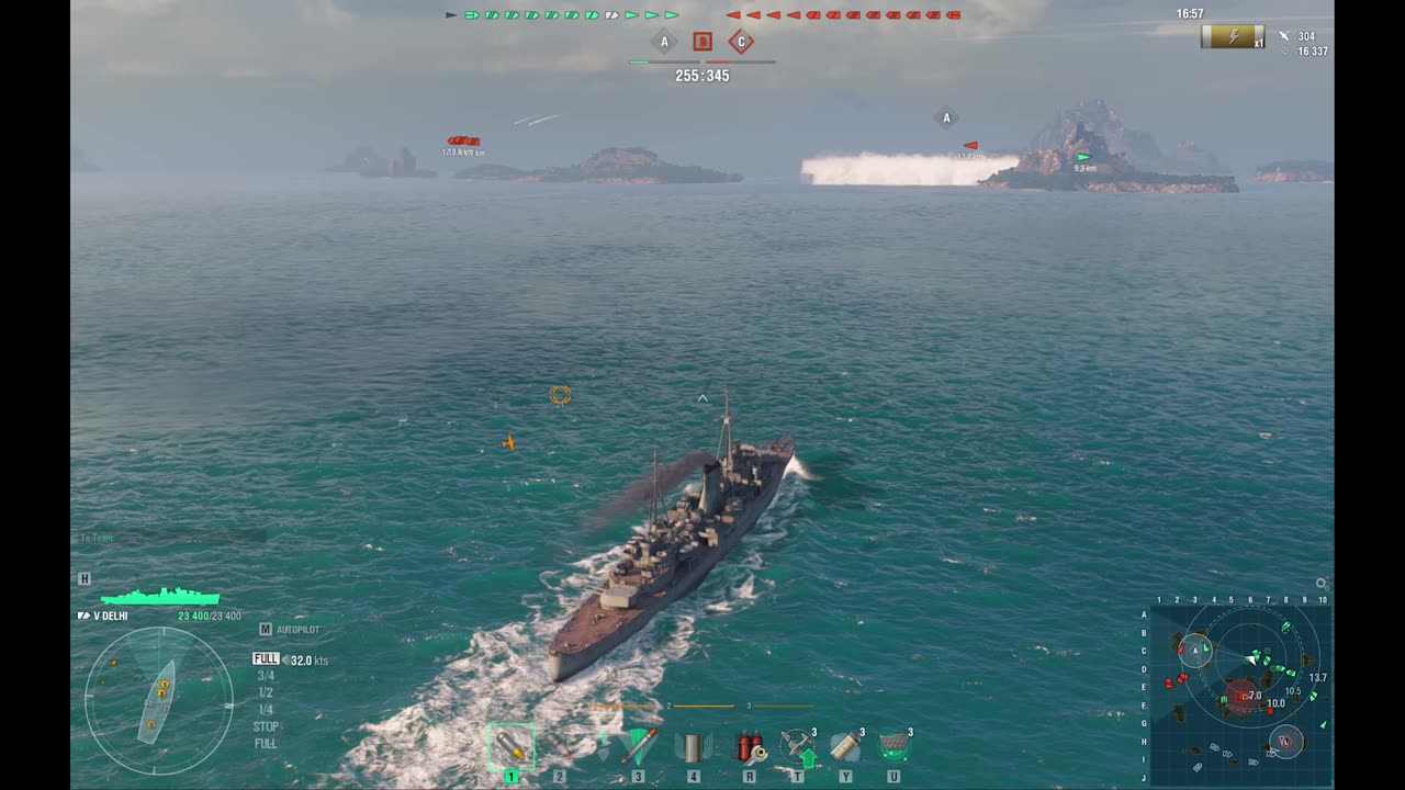 Fight till End World of Warship 2k Resolution 60 FPS