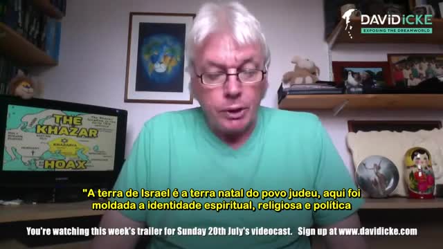 📢David Icke - A Verdadeira história de Israel e da Origem dos Judeus📢