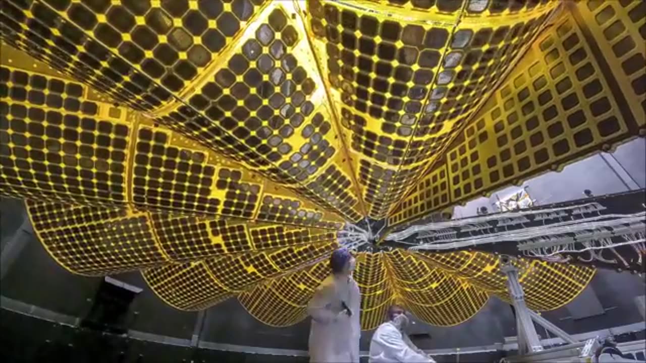 NASA's Lucy Mission extends it's Solar Arrays