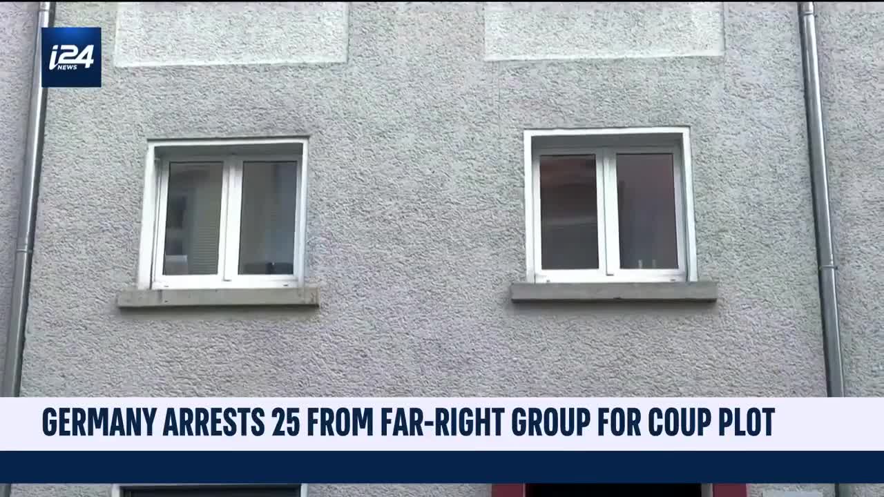 Germany arrests 25 members of far-right ‘terror group’ for coup plot