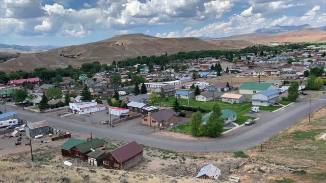 Dubois Wyoming Popular Small Town Near Yellowstone (4k UHD)