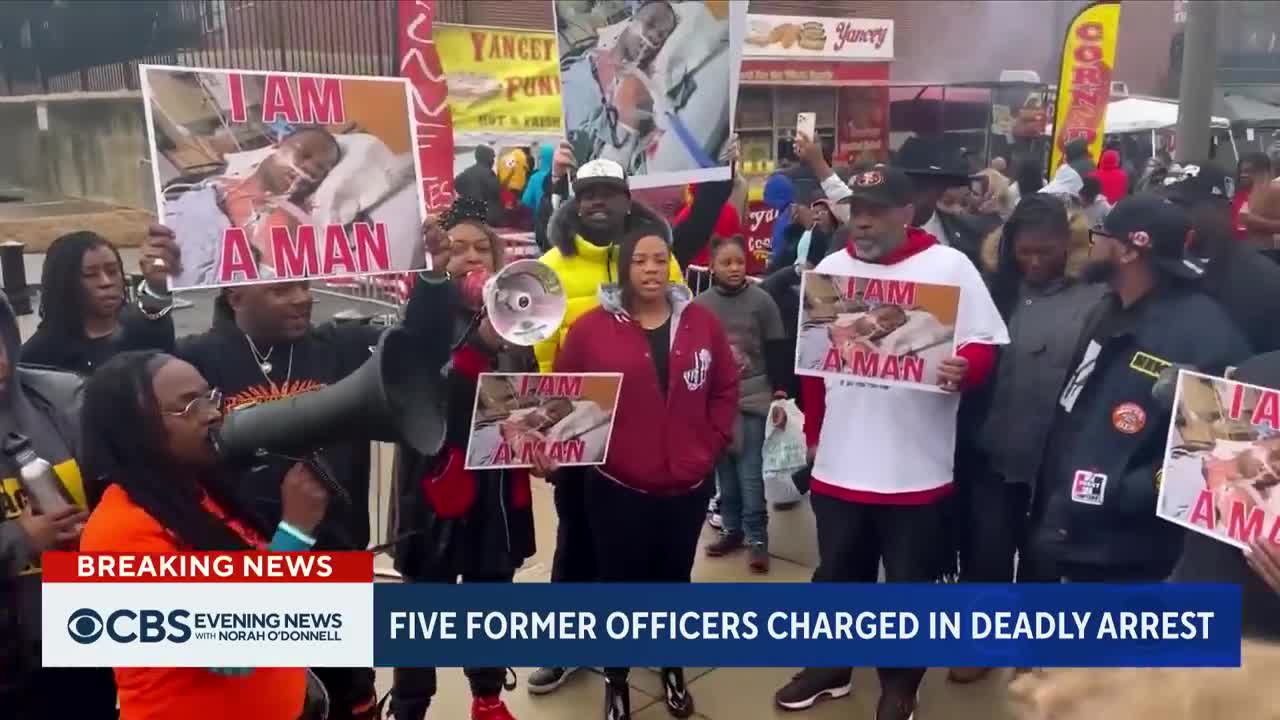 5 former Memphis officers charged in deadly arrest of Tyre Nichols