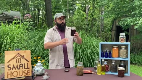 Making teas, tinctures and salves