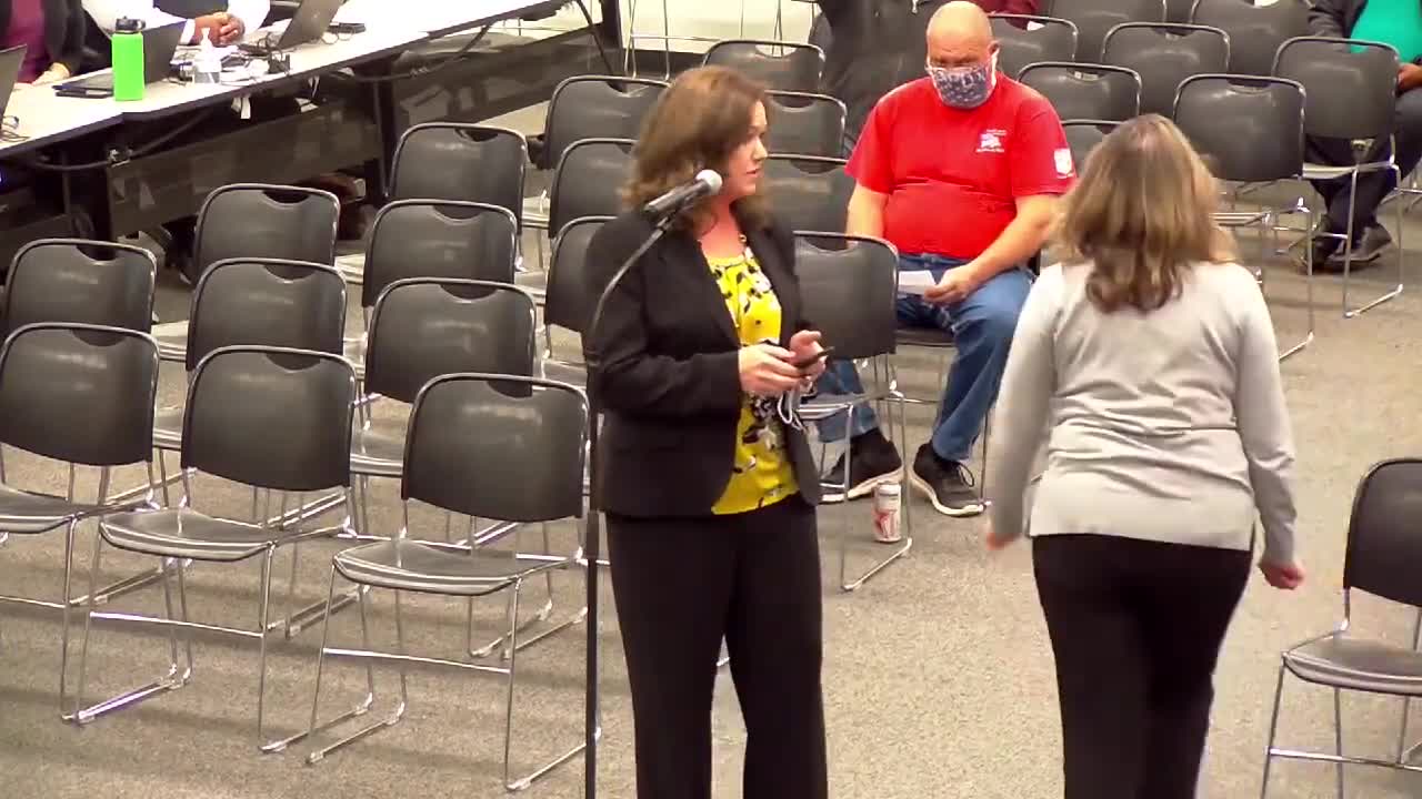 Mother exposes school board member hypocrites masking children