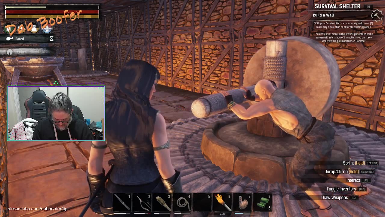 Conan Exiles and Dabs.