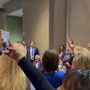 election celebration in US