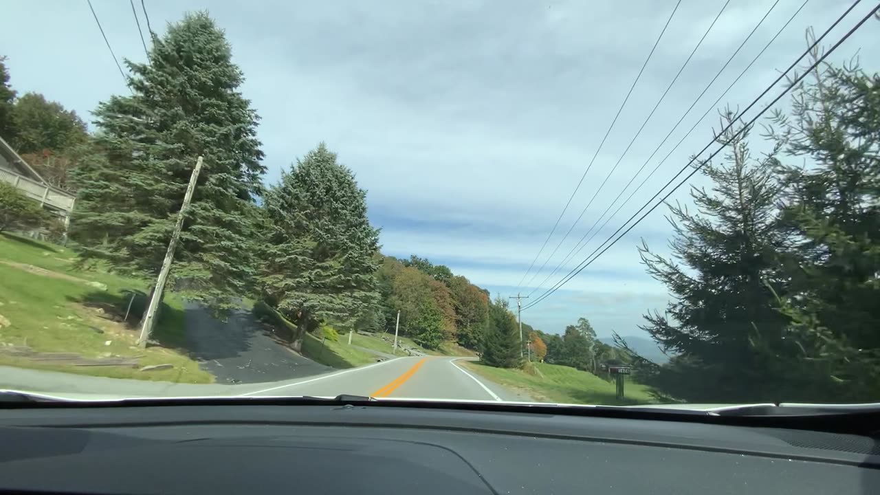 NW NC High country / Dashcam / Seven Devils / elevation 3924 ft