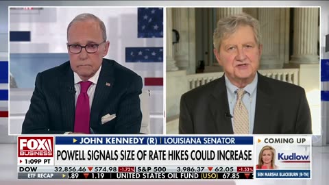 Sen. John Kennedy: Powell needs to buy a spine online