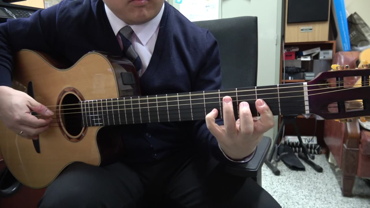 오 베들레헴 작은 골, O Little Town of Bethlehem - finger style guitar arrangement