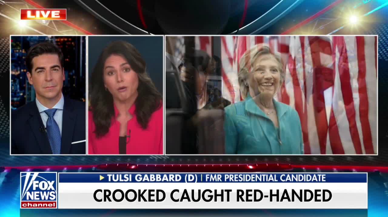 Tulsi Gabbard: Hillary Clinton and Her Warmongers Need to Be Held Accountable