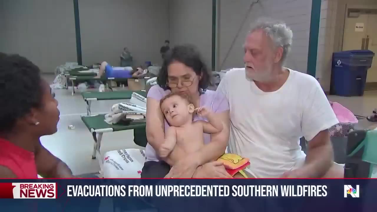 Residents evacuate as wildfires rage in Louisiana
