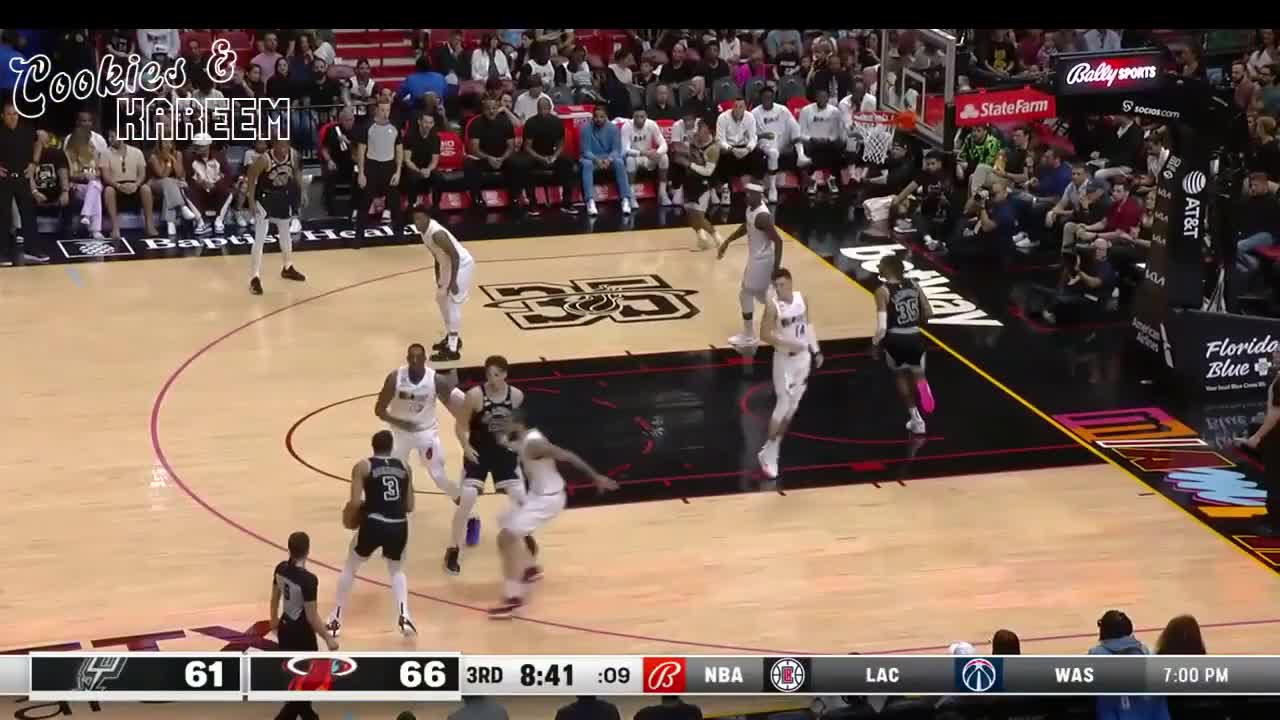 Keldon Johnson Highlights Heat vs. Spurs 10th Dec 2022
