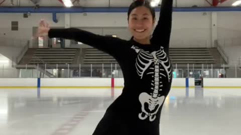 Are you skating in your costume