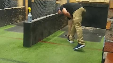 Axe throwing