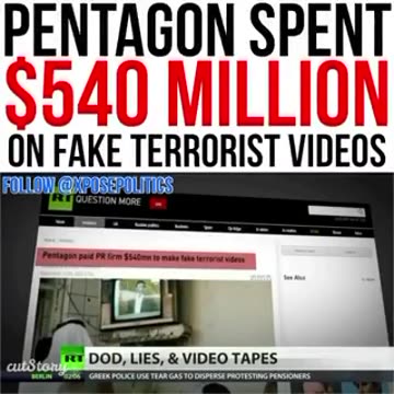 $540 million dollars was stolen from the American people for NOTHING....