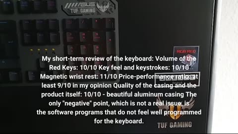 ASUS TUF Gaming K3 Mechanical Gaming Keyboard