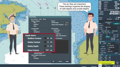 MOL 01 ECDIS CHART DEPTH SETTING Part1