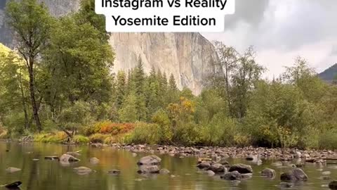 Instagram vs RealityYosemite Edition