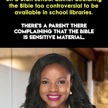 Utah School District Banning Bible?